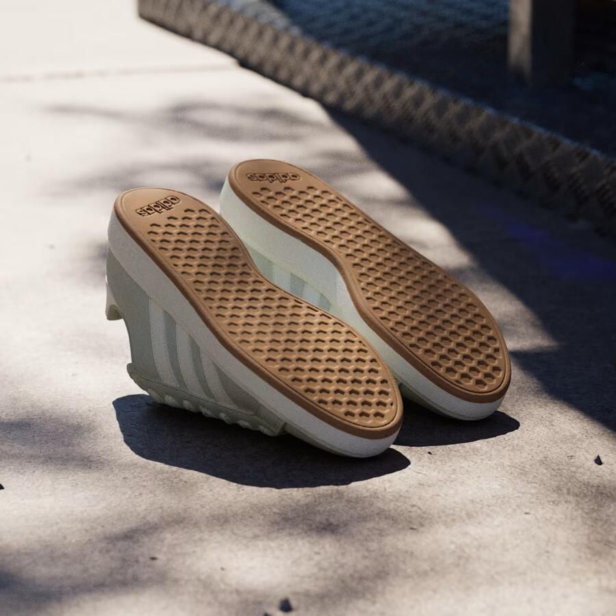 Adidas Dames Sneaker Grand Court Base 00 IH1685 Light Green White Gum - Foto 5