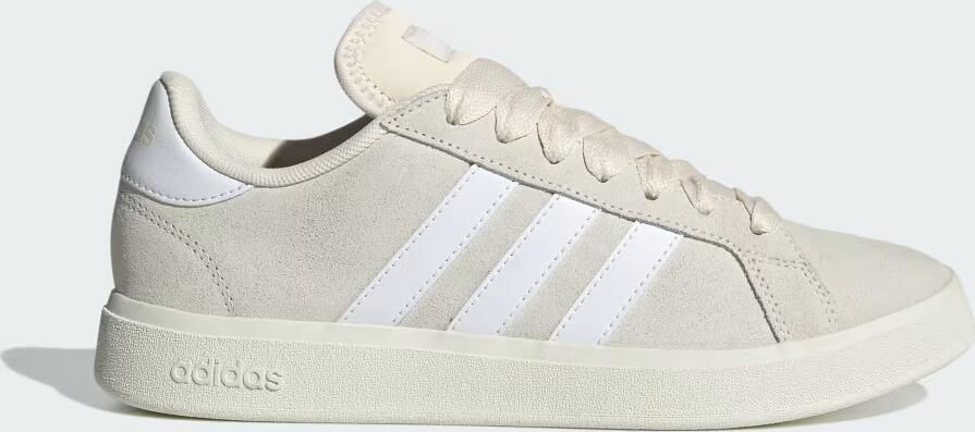 Adidas Grand Court Base 2.0 dames sneakers beige 1 3 Uitneembare zool