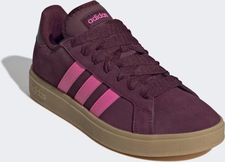 Adidas Sportswear Grand Court Base 00s Schoenen Dames Bordeaux - Foto 4