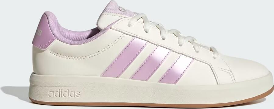 Adidas GRAND COURT BASE 3.0 damessneaker vrijetijdsschoen HQ0087 wit paars - Foto 2