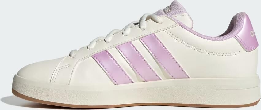Adidas GRAND COURT BASE 3.0 damessneaker vrijetijdsschoen HQ0087 wit paars - Foto 7