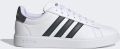 Adidas Grand Court Cloudfoam Comfort Schoenen - Carbon/Grijs/Groen