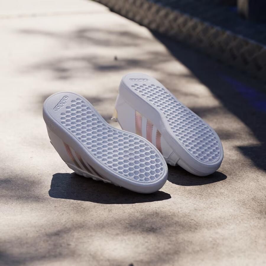 Adidas Sportswear Grand Court 2.0 sneakers wit metallic zilver Imitatieleer 39 1 3 - Foto 18