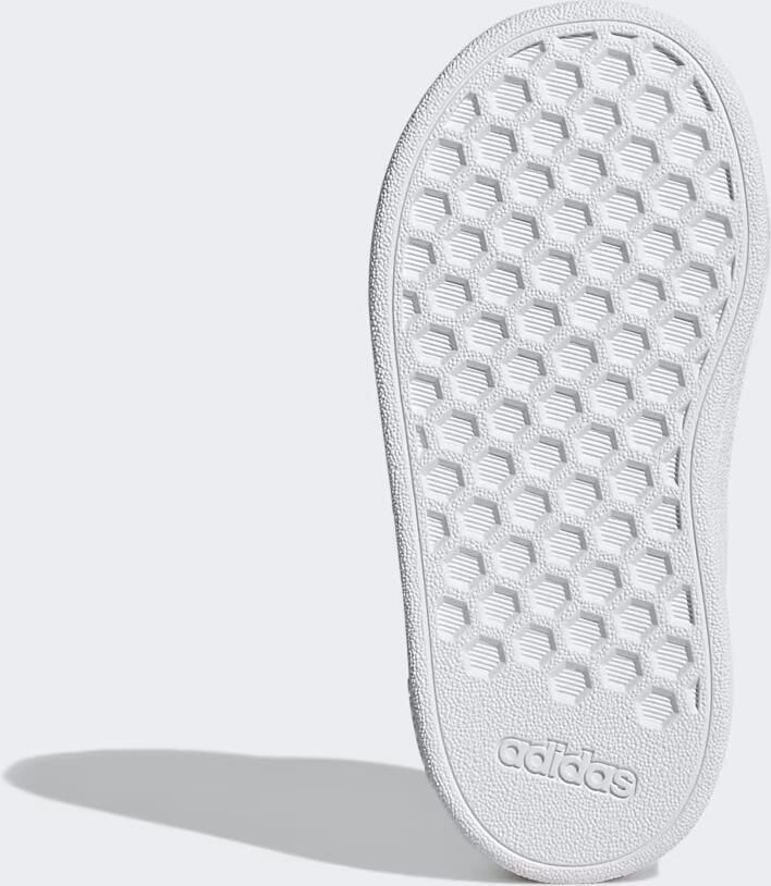 Adidas Sportswear Grand Court 2.0 sneakers wit matzilver Imitatieleer 27 - Foto 14