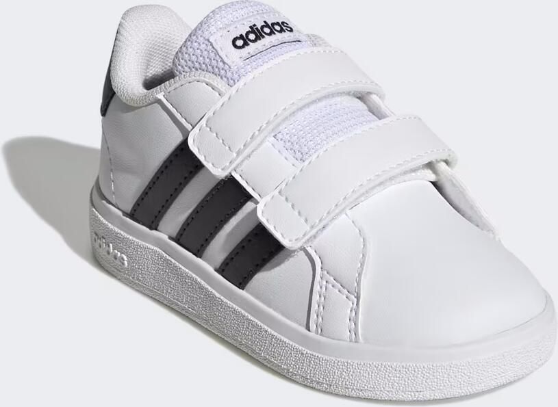Adidas Sportswear Grand Court 2.0 sneakers wit matzilver Imitatieleer 27 - Foto 11
