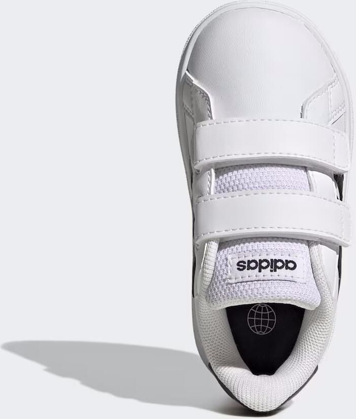 Adidas Sportswear Grand Court 2.0 sneakers wit matzilver Imitatieleer 27 - Foto 10