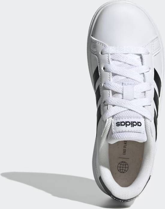 Adidas Sportswear Grand Court 2.0 sneakers wit zwart Imitatieleer 39 1 3 - Foto 10