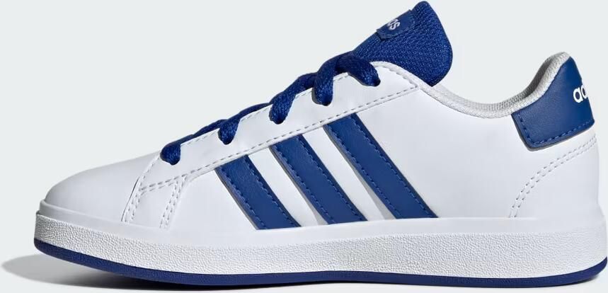 Adidas Grand Court Lifestyle Tennis Lace-up Schoenen Wit 1 2 Jongens Meisjes - Foto 11
