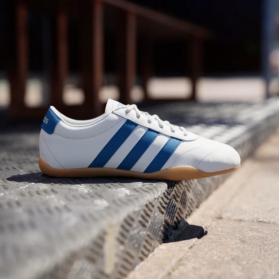 Adidas Sportswear Grand Court Low leren sneakers wit blauw - Foto 6