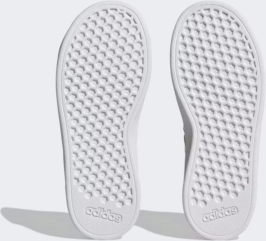 Adidas Sportswear Grand Court Sustainable Lifestyle Court Schoenen met Elastische Veters en Klittenband Kinderen Wit - Foto 9