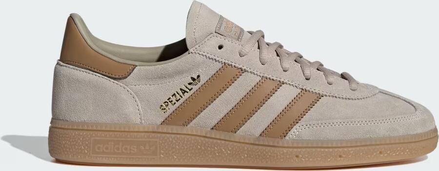 Adidas Handball Spezial Sneakers Heren Beige 2 3 Suède - Foto 2