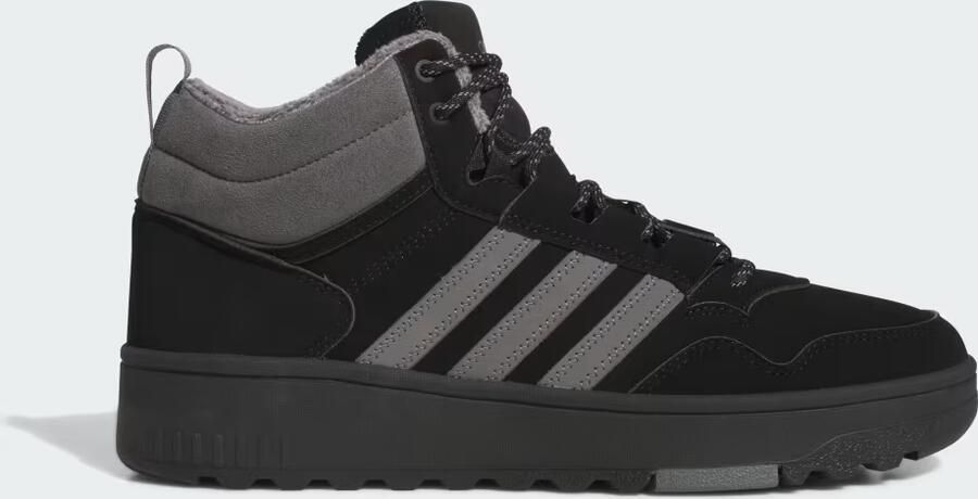 Adidas Sportswear Hoops 4.0 Mid Schoenen Unisex Zwart - Foto 3