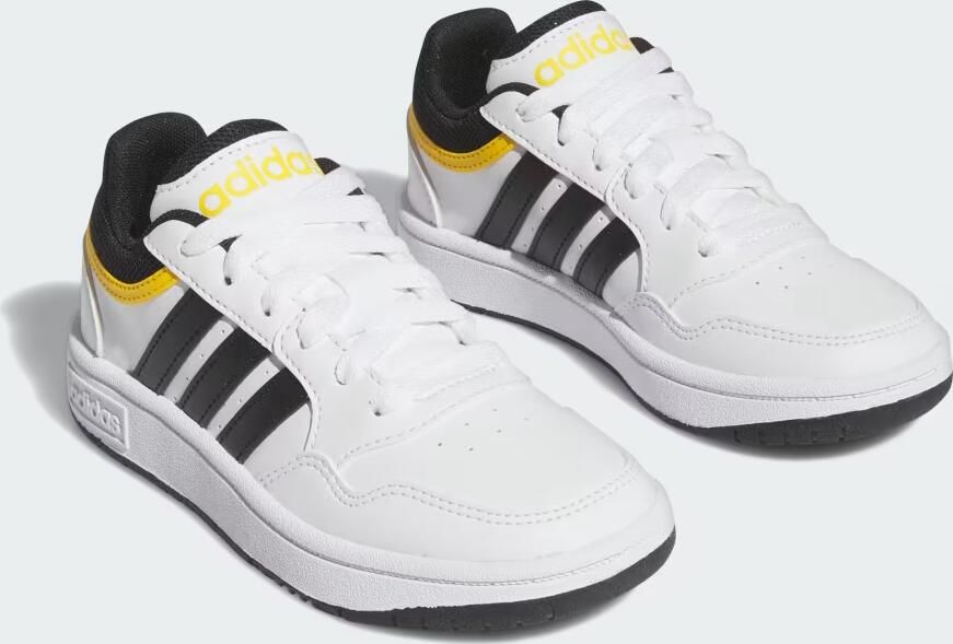 Adidas Sportswear Hoops 3.0 sneakers wit zwart Imitatieleer 36 2 3 - Foto 7