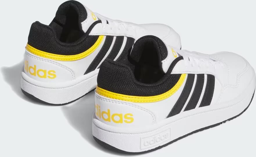 Adidas Sportswear Hoops 3.0 sneakers wit zwart Imitatieleer 36 2 3 - Foto 8