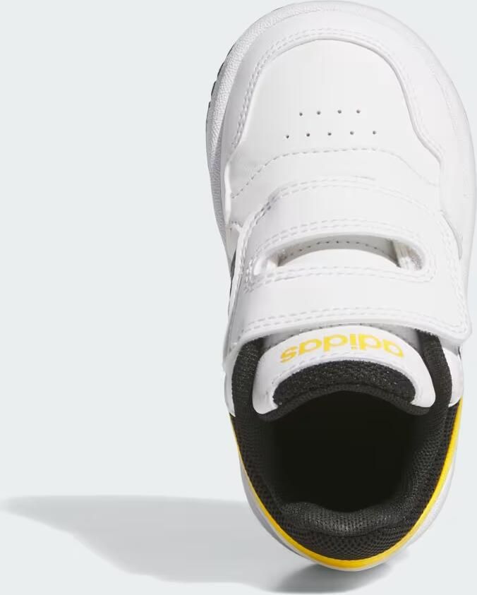Adidas Sportswear Hoops 3.0 sneakers wit zwart geel Imitatieleer 23 - Foto 2