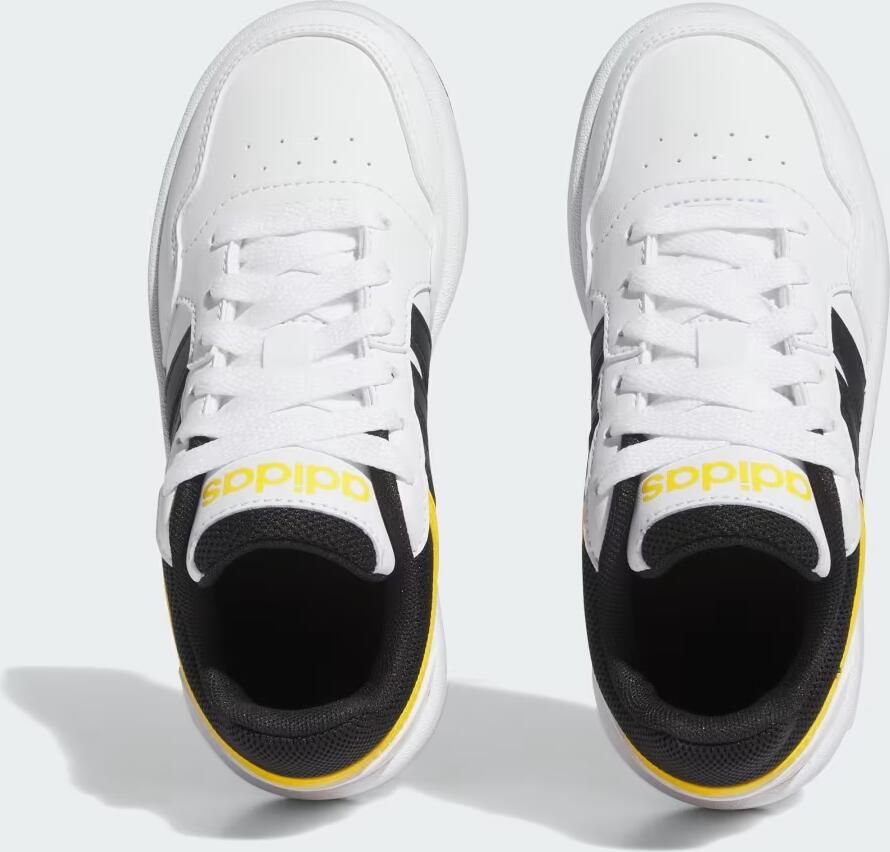 Adidas Sportswear Hoops 3.0 sneakers wit zwart Imitatieleer 36 2 3 - Foto 5