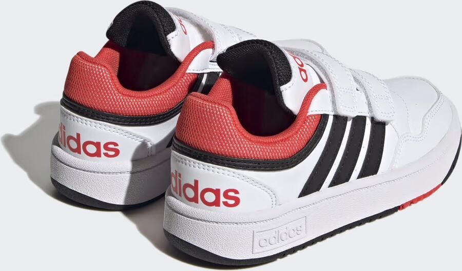 Adidas Originals Hoops sneakers wit zwart rood Imitatieleer 28 - Foto 9
