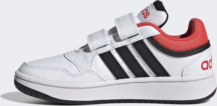 Adidas Originals Hoops sneakers wit zwart rood Imitatieleer 28 - Foto 12