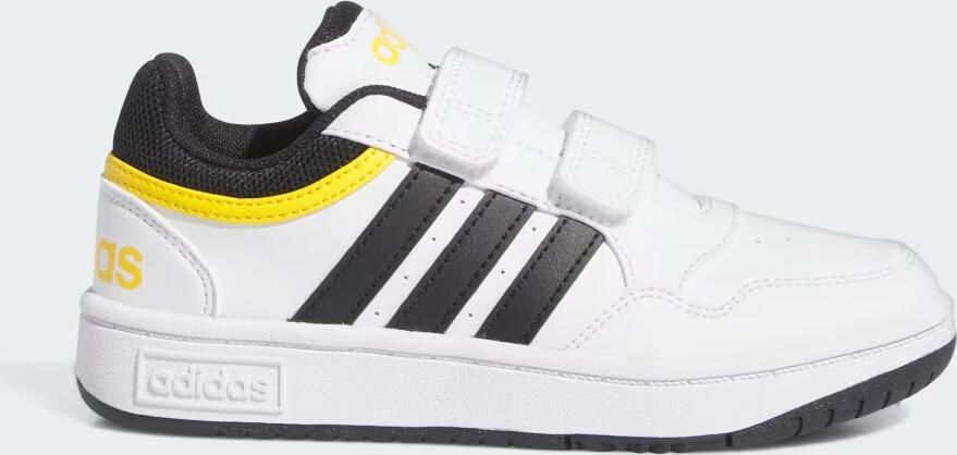 Adidas Originals Hoops 3.0 CF sneakers wit zwart Imitatieleer 31 - Foto 4