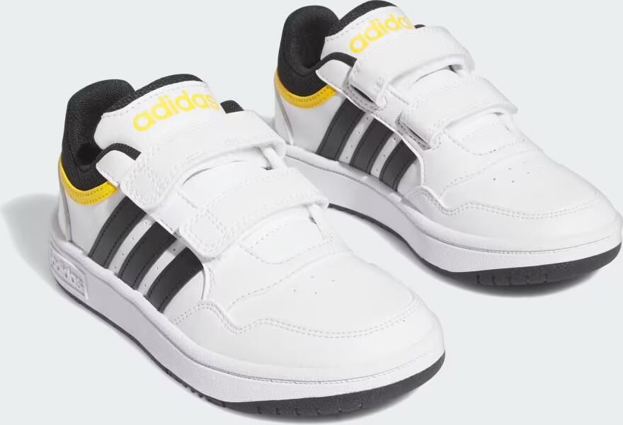 Adidas Originals Hoops 3.0 CF sneakers wit zwart Imitatieleer 31 - Foto 7