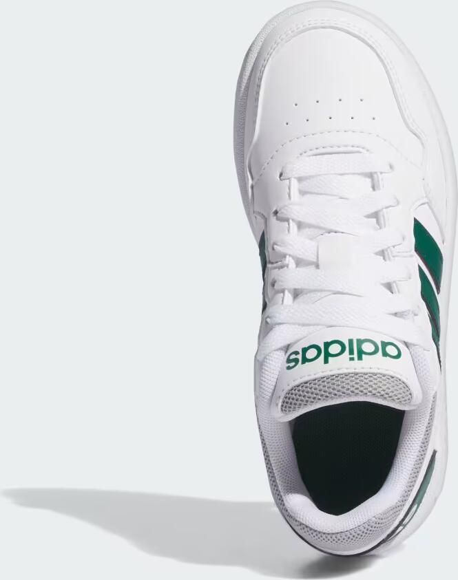 Adidas Hoops 3.0 K sneaker sportschoen kinderen jeugd unisex IG3830 wit groen - Foto 5