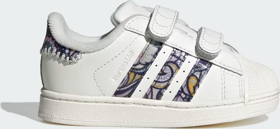 ADIDAS ORIGINALS Sneakers 'Liberty London Superstar II' petrol lavendel donkerlila wit - Foto 7