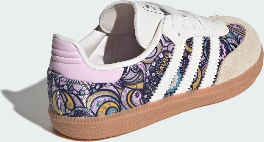 ADIDAS ORIGINALS Sneakers 'Samba x Liberty London' grijs donkerlila pastelroze wit - Foto 10