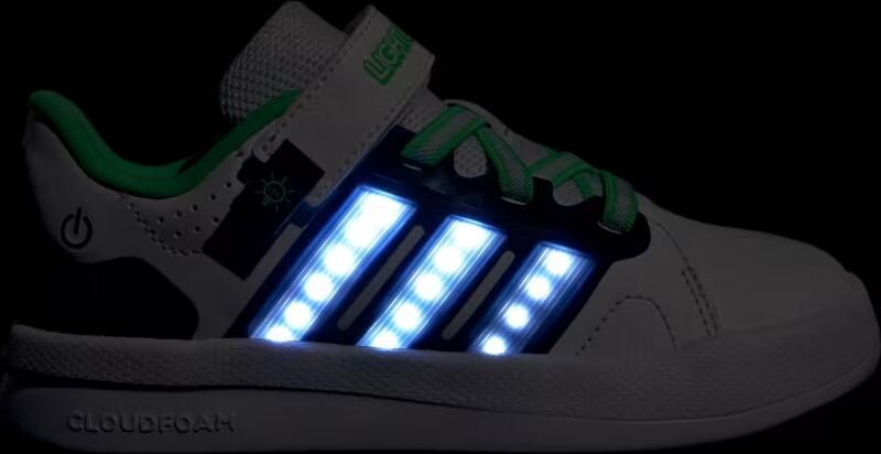 Adidas Sportswear Lightorama Court Schoenen Kids Kinderen Wit - Foto 7