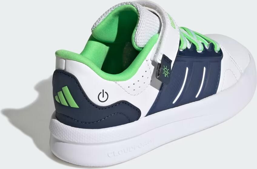 Adidas Sportswear Lightorama Court Schoenen Kids Kinderen Wit - Foto 5