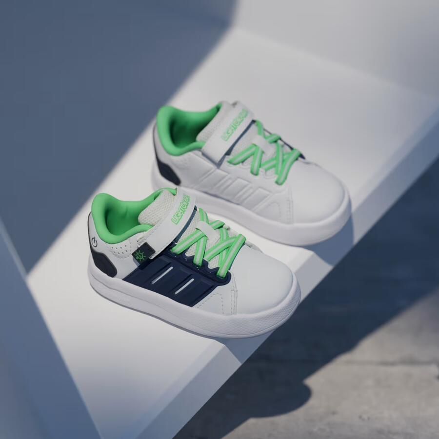 Adidas Sportswear Lightorama Court Schoenen Peuters Kinderen Wit - Foto 5