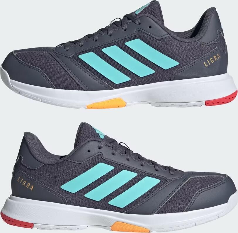 Adidas Performance Ligra 8 zaalsportschoenen donkerblauw - Foto 6