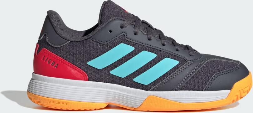 Adidas Perfor ce Ligra 8 Indoor Schoenen Kids Kinderen Grijs - Foto 7