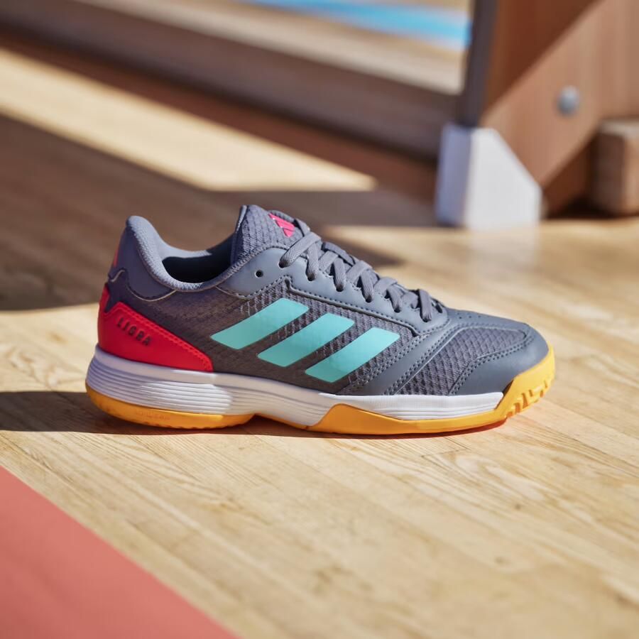 Adidas Perfor ce Ligra 8 Indoor Schoenen Kids Kinderen Grijs - Foto 2