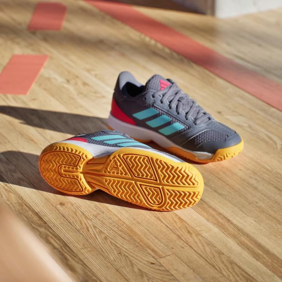Adidas Perfor ce Ligra 8 Indoor Schoenen Kids Kinderen Grijs - Foto 3