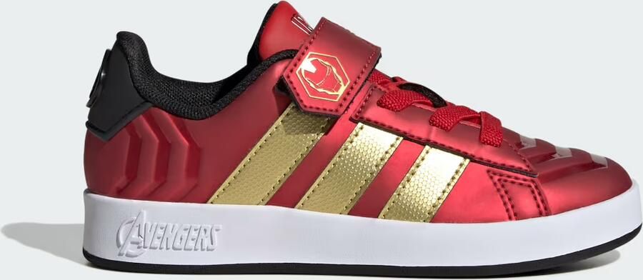 Adidas Sportswear MARVEL AVENGERS GRAND COURT SCHOENEN KIDS Kinderen Rood - Foto 2