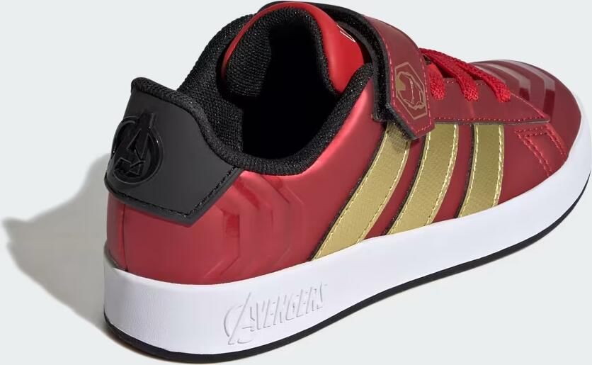 Adidas Sportswear MARVEL AVENGERS GRAND COURT SCHOENEN KIDS Kinderen Rood - Foto 6