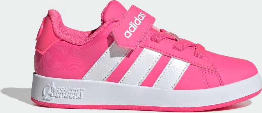 Adidas Sportswear MARVEL AVENGERS GRAND COURT SCHOENEN KIDS Kinderen Roze - Foto 2
