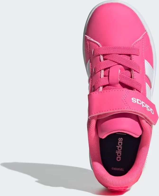 Adidas Sportswear MARVEL AVENGERS GRAND COURT SCHOENEN KIDS Kinderen Roze - Foto 3