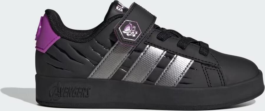 Adidas Sportswear Marvel Avengers Grand Court Schoenen Kids Kinderen Zwart - Foto 3