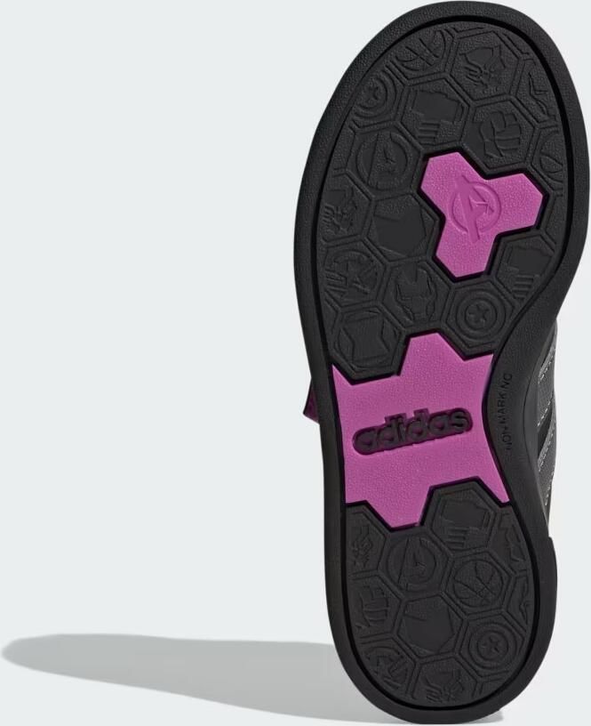 Adidas Sportswear Marvel Avengers Grand Court Schoenen Kids Kinderen Zwart - Foto 5