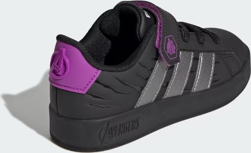 Adidas Sportswear Marvel Avengers Grand Court Schoenen Kids Kinderen Zwart - Foto 7