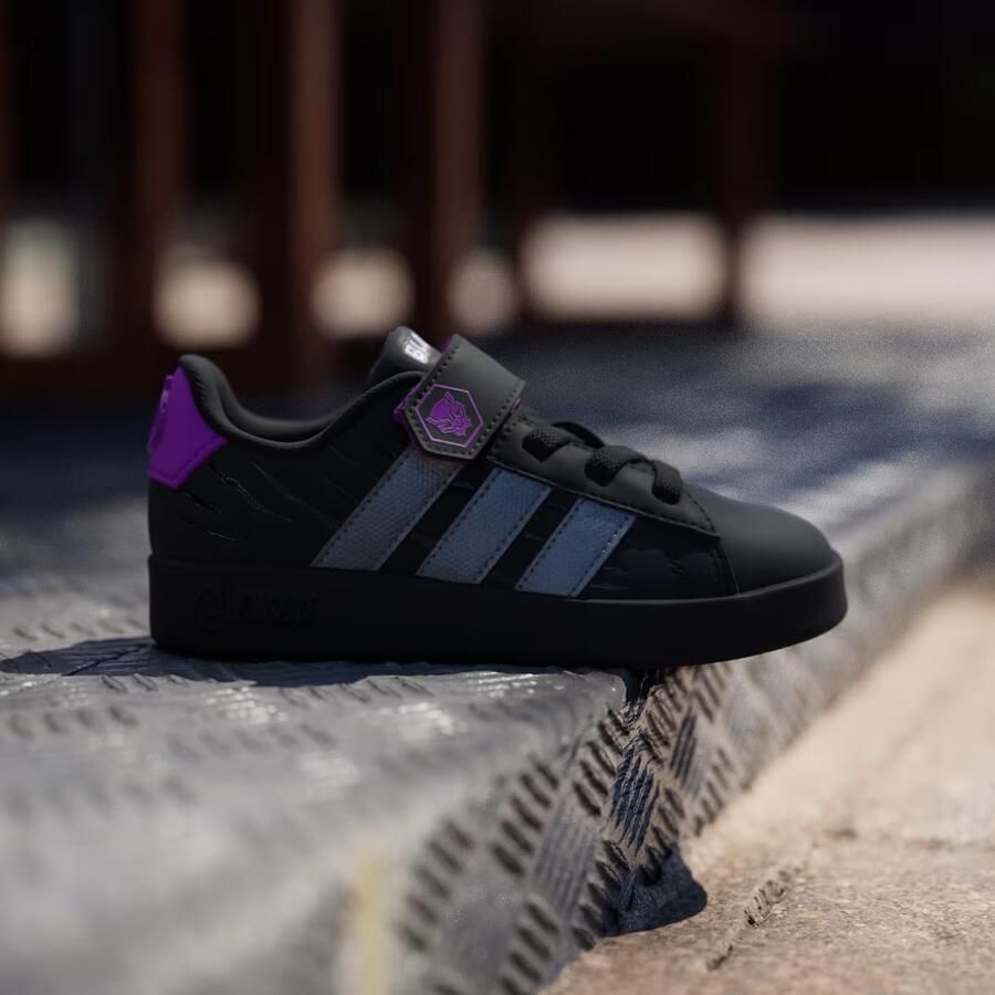 Adidas Sportswear Marvel Avengers Grand Court Schoenen Kids Kinderen Zwart - Foto 4