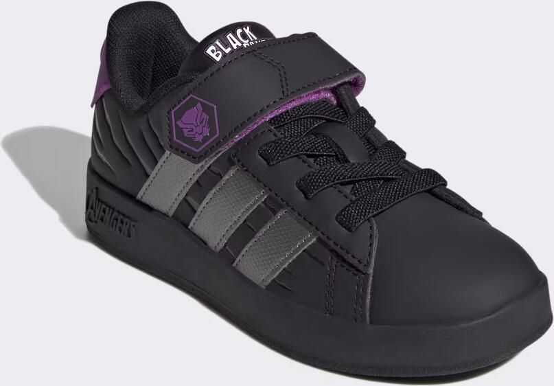Adidas Sportswear Marvel Avengers Grand Court Schoenen Kids Kinderen Zwart - Foto 2