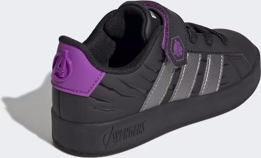 Adidas Sportswear Marvel Avengers Grand Court Schoenen Kids Kinderen Zwart - Foto 6