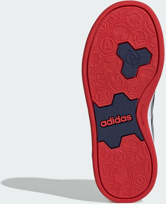 ADIDAS SPORTSWEAR Sneakers 'GRAND COURT CAPT AMERICA' donkerblauw donkerrood zilver - Foto 3