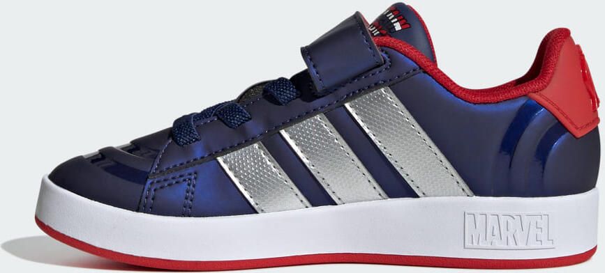ADIDAS SPORTSWEAR Sneakers 'GRAND COURT CAPT AMERICA' donkerblauw donkerrood zilver - Foto 6