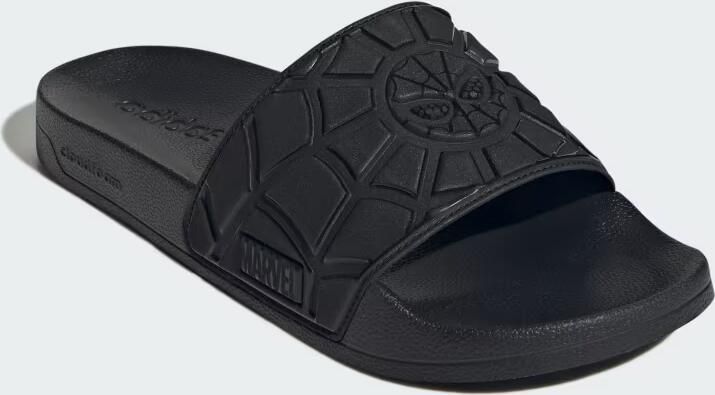 Adidas Sportswear Marvel Spider- Adilette Badslippers Unisex Zwart - Foto 6