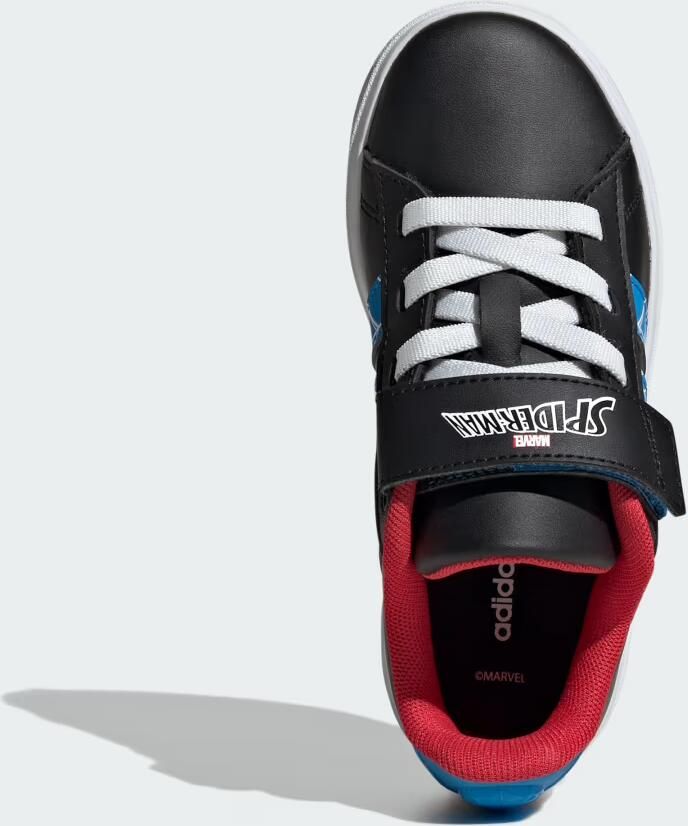 Adidas Sportswear Marvel Spider- Grand Court Schoenen Kids Kinderen Zwart - Foto 5