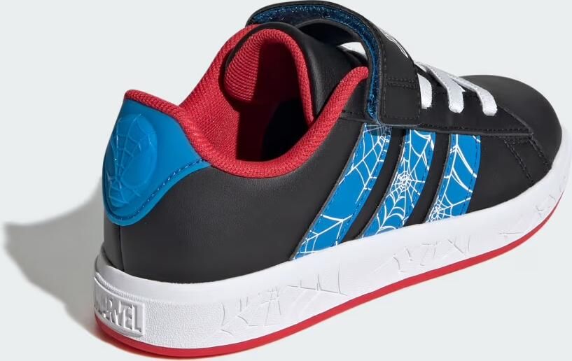 Adidas Sportswear Marvel Spider- Grand Court Schoenen Kids Kinderen Zwart - Foto 9