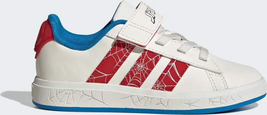 Adidas Sportswear Marvel Spider- Grand Court Schoenen Kids Kinderen Wit - Foto 4